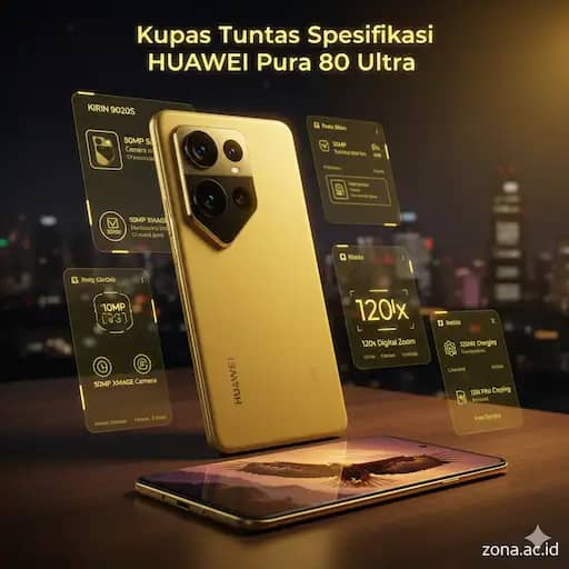 Kupas Tuntas Spesifikasi HUAWEI Pura 80 Ultra